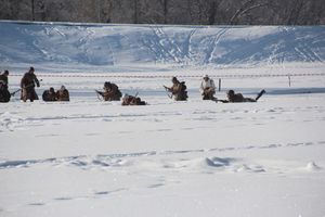 В Великих Луках реконструировали подвиг Александра Матросова (12+)(ФОТО)