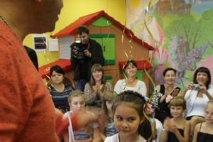 Награждение участниц конкурса "Маленькая красавица"