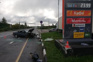 В Кунье в ДТП серьёзно пострадал пассажир автомашины (ФОТО)