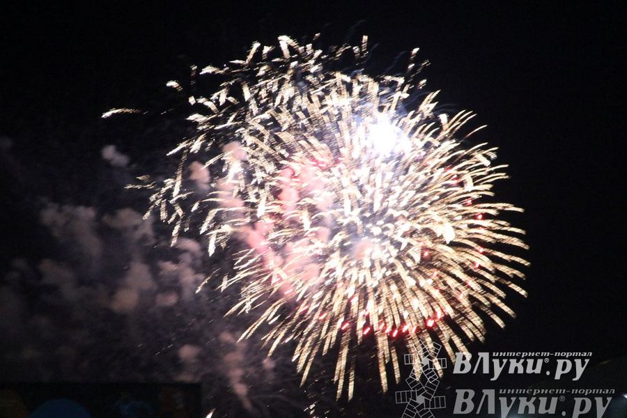 ​Праздничным концертом и салютом завершились празднования Дня Победы в Великих Луках (фото)