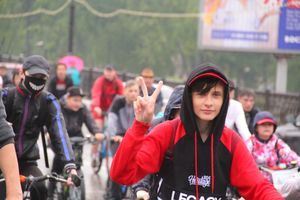 Зигзаг здоровья выполнили великолукские велосипедисты (ФОТО)