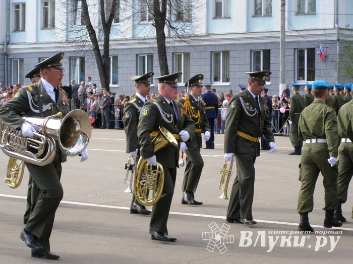 9 мая. Парад ( II часть), шествие, салют