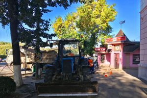 На пр-те Ленина произошёл прорыв трубы водоснабжения (ФОТО)