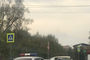 На проспекте Ленина произошло ДТП (ФОТО)