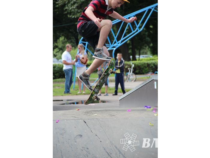 Открытие скейт-парка