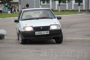 В Невеле состоялся финал по автоспринтслалому