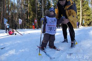 Всероссийская массовая лыжная гонка «Лыжня России 2015» состоялась в Великолукском районе (фото)