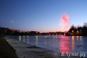 День защитника отечества в Великих Луках отметили памятным митингом и салютом