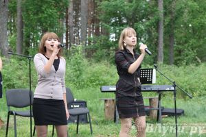 Торжественная церемония закладки Камня Памяти у деревни Каськово