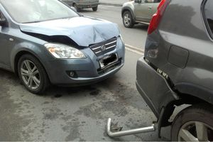 В Великих Луках произошло ДТП (ФОТО)