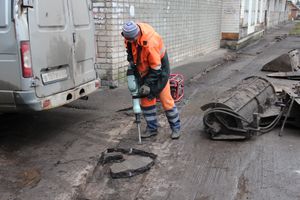 Улица Зенцовская закрылась для движения (ФОТО)