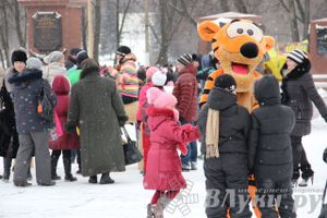 В Великих Луках встретили Масленицу