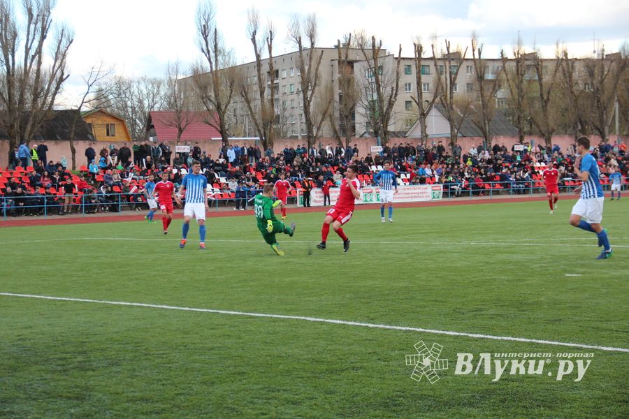 ФК «Луки-Энергия» сыграл вничью с командой «Псков-747» (ФОТО)
