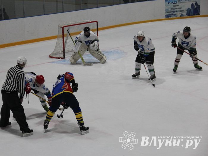 Псковская «Ганза» не смогла распечатать ворота ХК «ЛукиСпорт» (ФОТО)