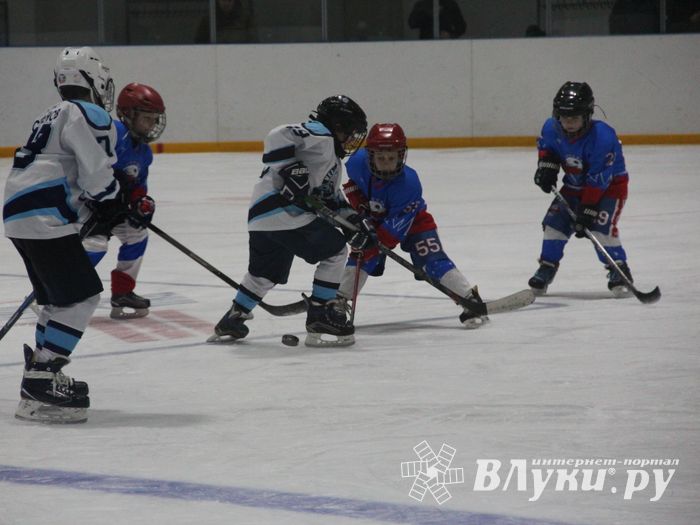 Детский турнир по хоккею прошел в Великих Луках (ФОТО)