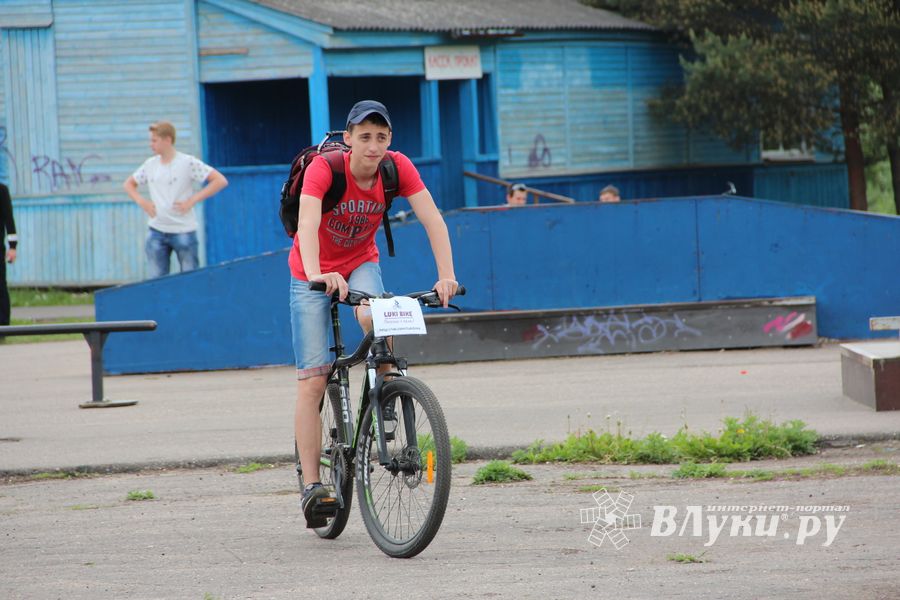 В Великих Луках состоялся «Велопарад» (ФОТО)