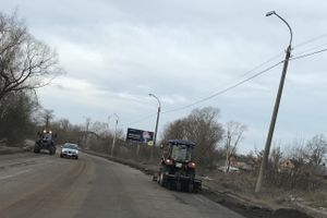 На объездном шоссе затруднено движение (ФОТО)