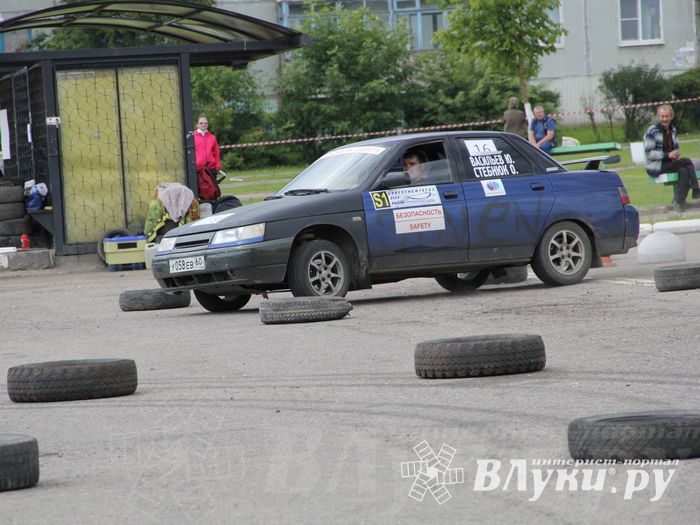 В Невеле состоялся финал по автоспринтслалому