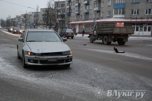 Фотофакт: ДТП на перекрестке Гагарина-Дьяконова