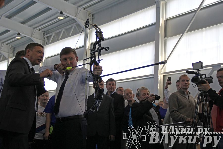 Открытие спортивно-оздоровительного комплекса «Стрелец» (фото)