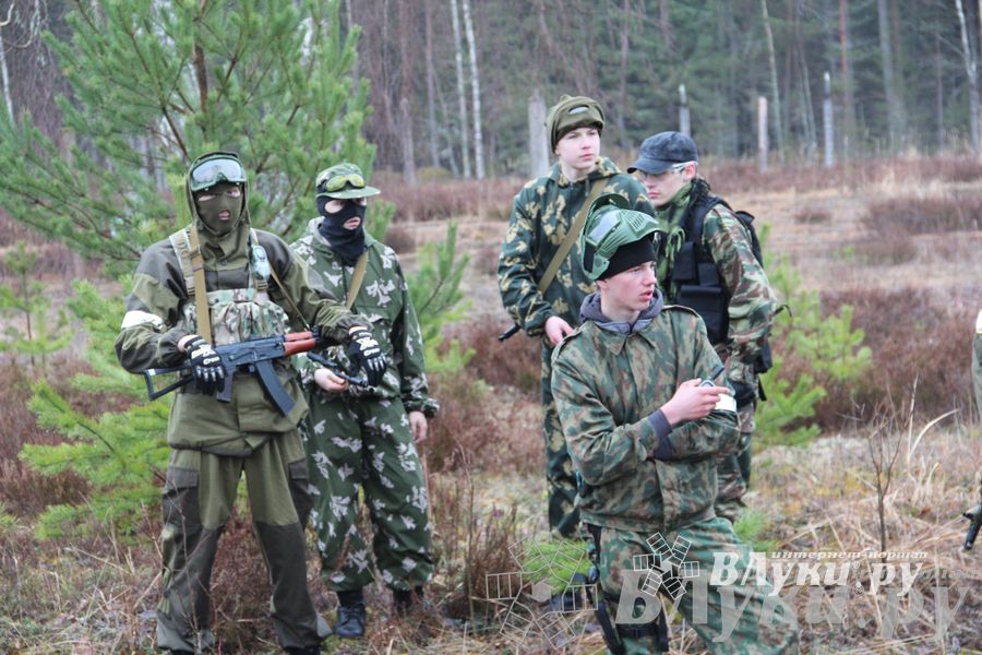 Открытие страйкбольного сезона города Великие Луки