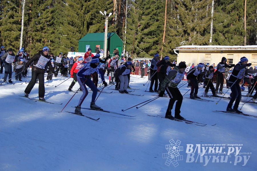 Всероссийская массовая лыжная гонка «Лыжня России 2015» состоялась в Великолукском районе (фото)