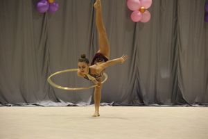 В Великих Луках завершился первый день соревнований Открытого Первенства города по художественной гимнастике (ФОТО) (0+))