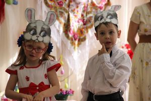Пасхальные кролики приходили в гости в детский сад (ФОТО)