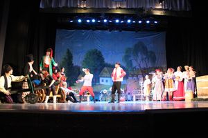 Кони стоят пьяные, хлопцы запряженные — в ГДК Ленина сыграли «Свадьбу в Малиновке» (ФОТО)