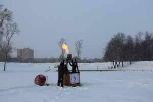 Великолукские пилоты присоединились к Рождественской фиесте «Яблоки на снегу» (ФОТО)