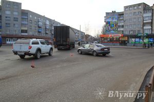 Фотофакт: ДТП на перекрестке Гагарина-Дьяконова