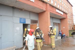 В Дедовичской районной больнице потушен условный пожар (фото)