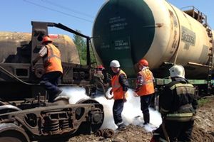 На месте схода с рельс вагонов в Псковской области заканчиваются восстановительные работы (ФОТО)