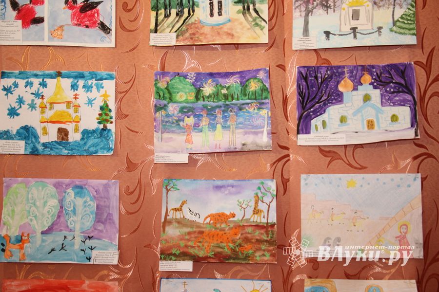 «Красота Божьего мира» в рисунках дошколят Великих Лук (ФОТО)