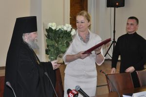 Правящий архиерей Великолукской епархии владыка Сергий встретился с представителями СМИ (фото)