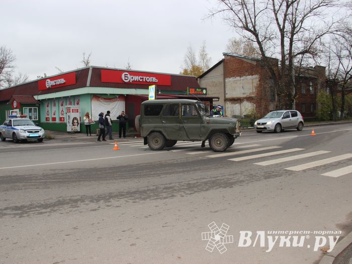 В Великих Луках сбили пешехода (ФОТО)