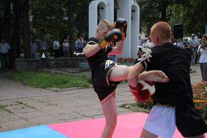 Показательные выступления клуба  «ШТОРМ»