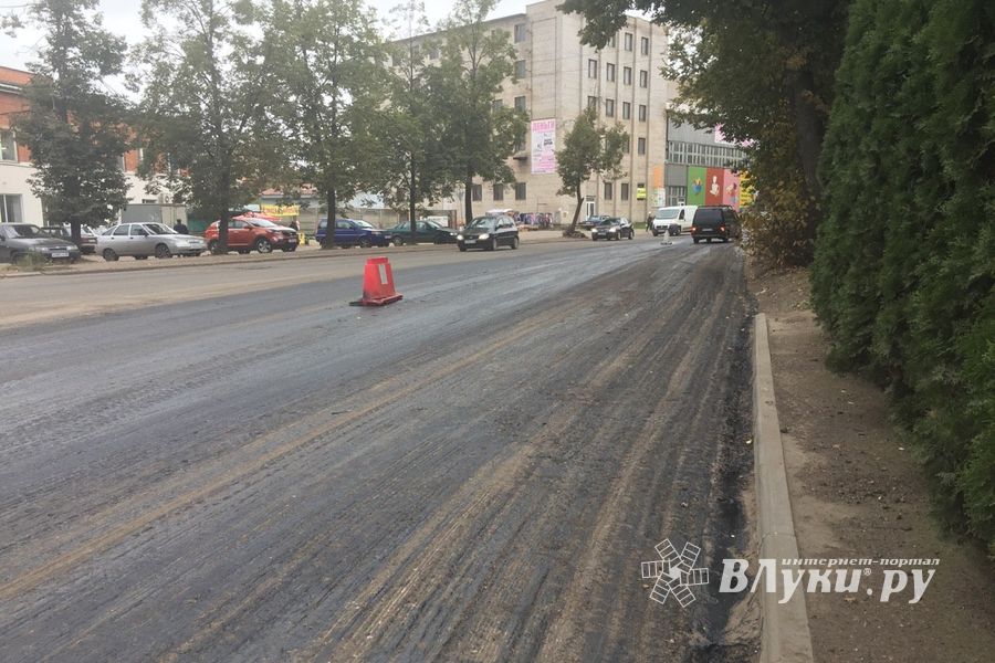 Ремонт на улице Ботвина (ФОТО)