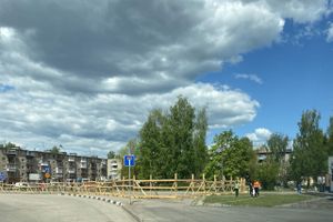 На площади Калинина начали рыть траншеи (ФОТО)