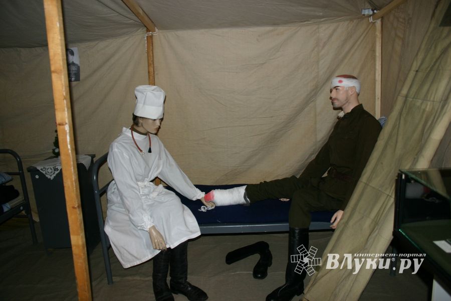 «Военной поры медсанбаты» в краеведческом музее