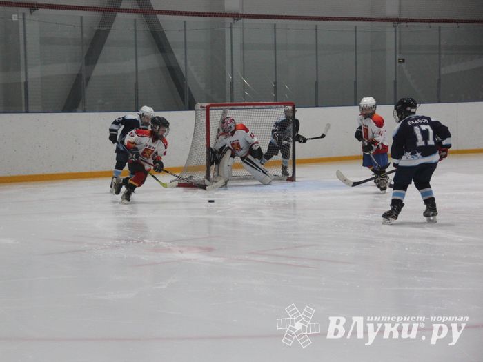 Товарищескике хоккейные игры между детскими командами прошли в Великих Луках (ФОТО)