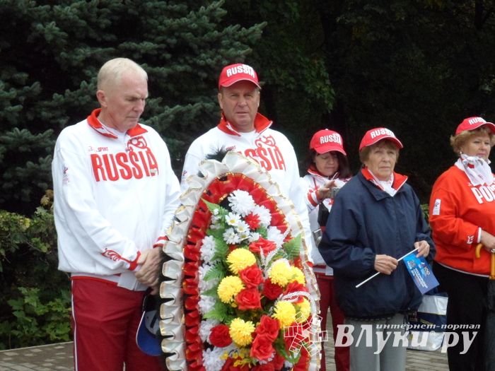 Великие Луки встретили олимпийских чемпионов (ФОТО)
