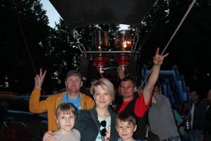 22-я Международная встреча воздухоплавателей завершилась традиционным ночным свечением аэростатов (ФОТО)