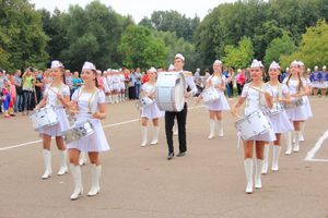 В Великих Луках проходит ​Международный фестиваль-конкурс среди мажореток и барабанщиц (ФОТО)