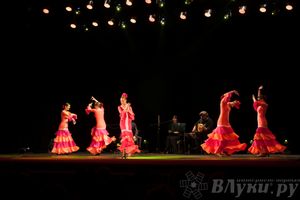 В великих Луках выступил московский коллектив фламенко