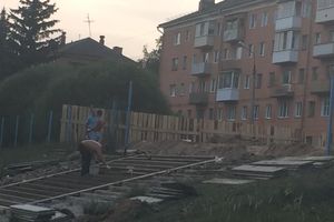 ​В Великих Луках продолжают реконструировать памятник в честь 800-летия города (фото)