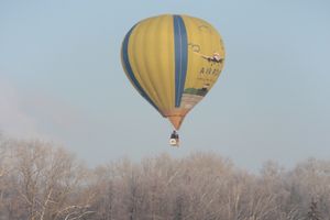 Над Великими Луками взлетели «Яблоки на снегу» (фото)