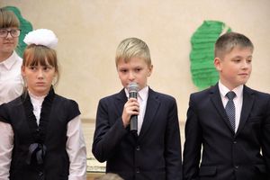 Первоклассников 13 школы посвятили в пешеходы (ФОТО)