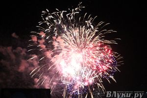 ​Праздничным концертом и салютом завершились празднования Дня Победы в Великих Луках (фото)