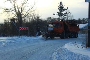 В Невеле коммунальные службы справились с уборкой снега на 5+